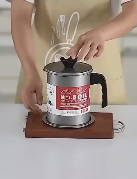 Stainless Steel Oil Filter Pot