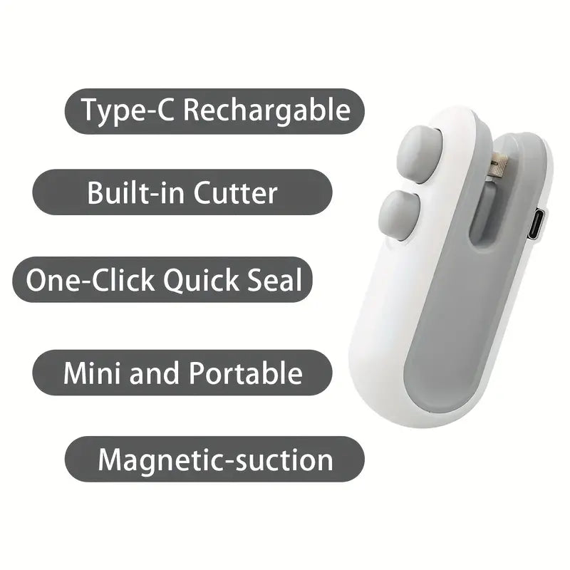 Rechargeable Plastic Bag Sealing Machine