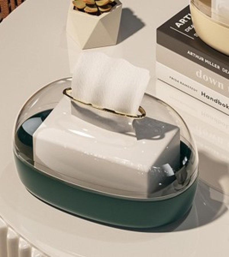 Wall Mounted Acrylic Luxury Tissue Box